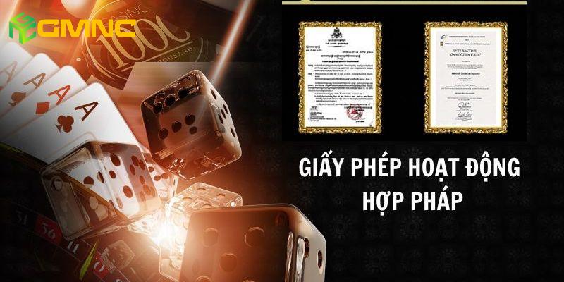 Một nhà cái uy tín là nhà cái sở hữu giấy phép hoạt động hợp pháp Một nhà cái uy tín là nhà cái sở hữu giấy phép hoạt động hợp pháp
